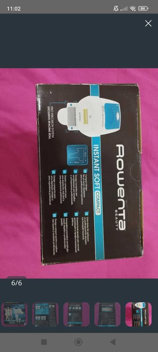 Depiladora a Luz pulsada da Rowenta