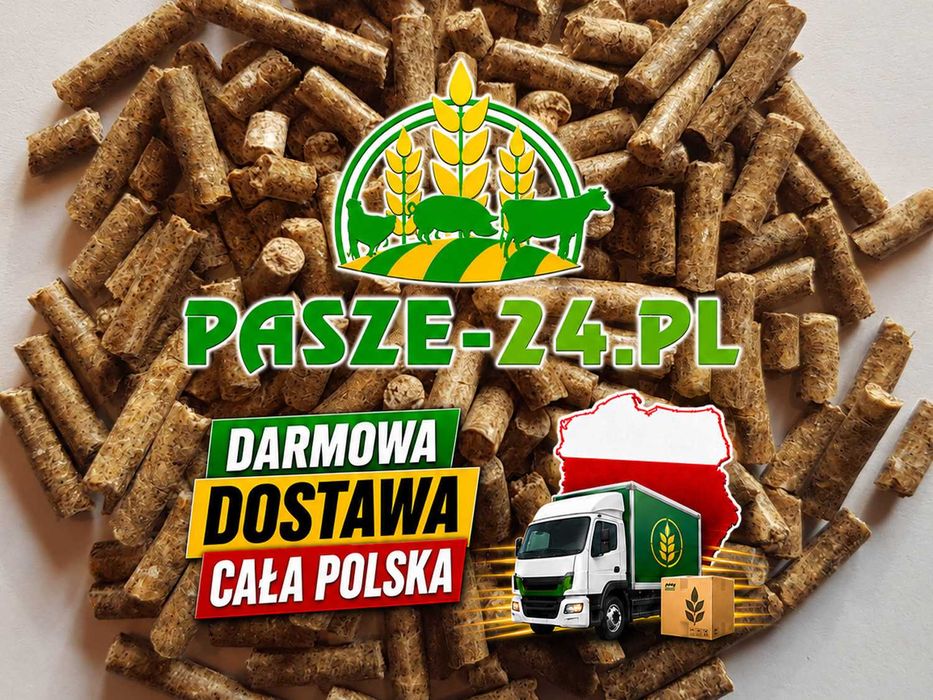 Pasza dla bydła opasów granulat 19% białka worek 25kg pełnoporcjowa mieszanka paszowa dla byków jałówek szybki przyrost bydło opasowe buhaje witaminy