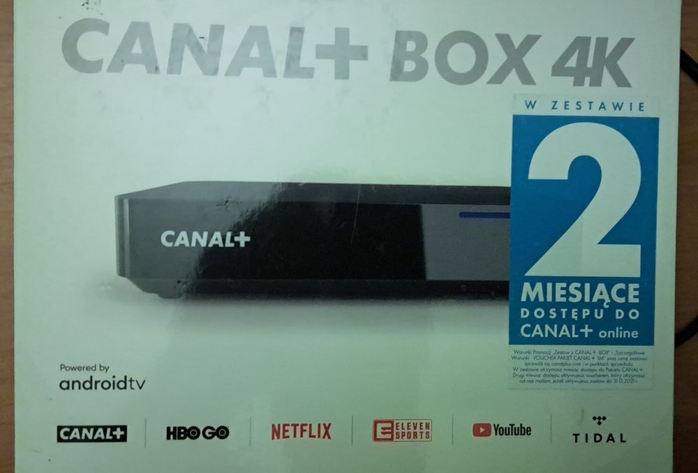 Hy4001 canal+ box 4k