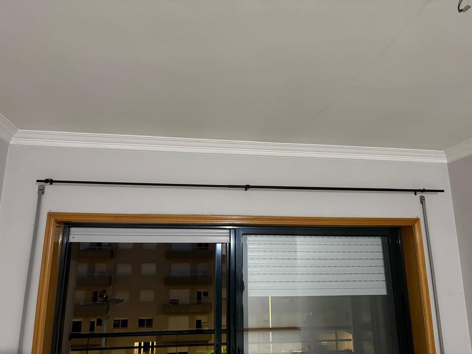 Varão de cortinas em ferro