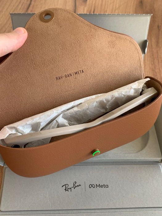 Окуляри Ray-Ban Meta Skyler Shiny Chalky Gray Transitions Sapphire