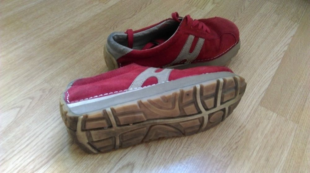 Półbuty buty skórzane sportowe REDZ