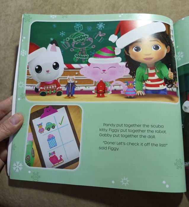 Книга DreamWorks Gabby's Dollhouse: Merry Christmas, Gabby Cats