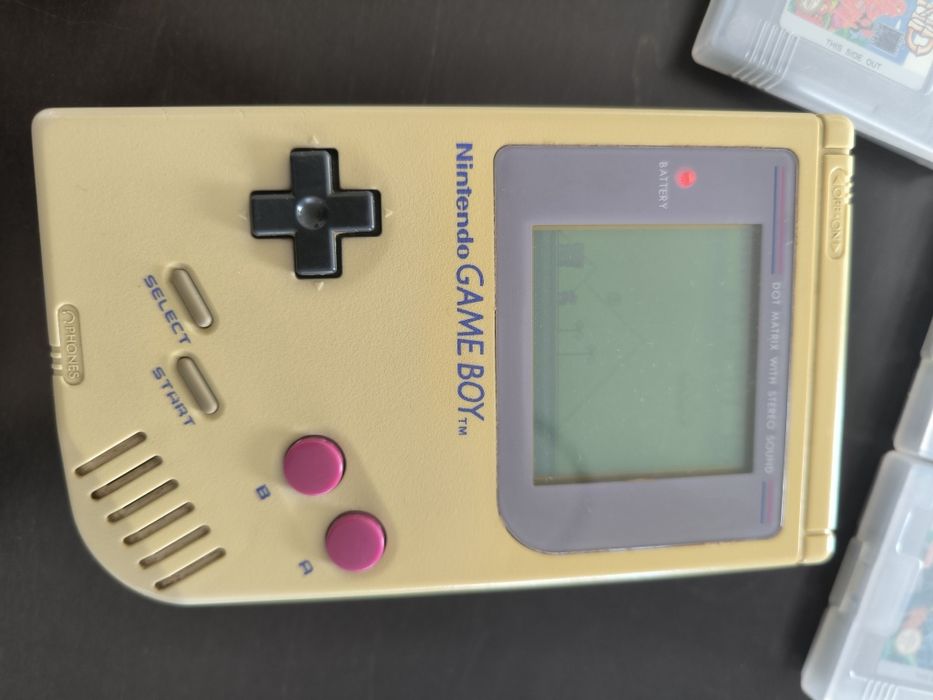 Nintendo Gameboy DMG-01 + Lightboy + Bolsa + Tetris, Super Mario Land e outros jogos