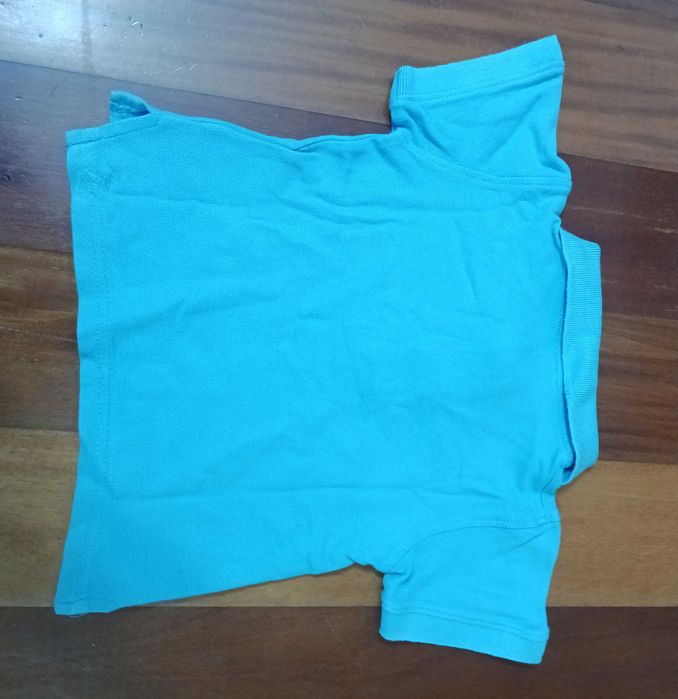 Conjunto de 1 polo e 2 t-shirts para criança - 9/12 meses