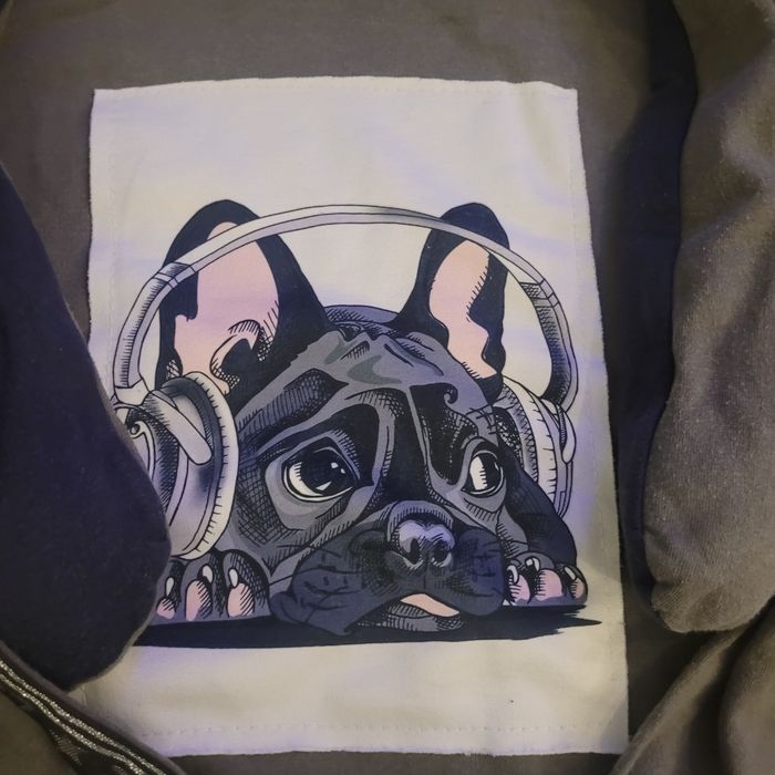 Bluza dziewczęca rozm 134/140 z pompowanymi uszami
