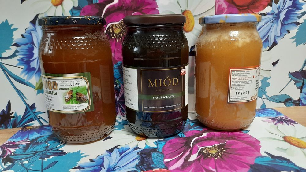 Miód spadziowy iglasty