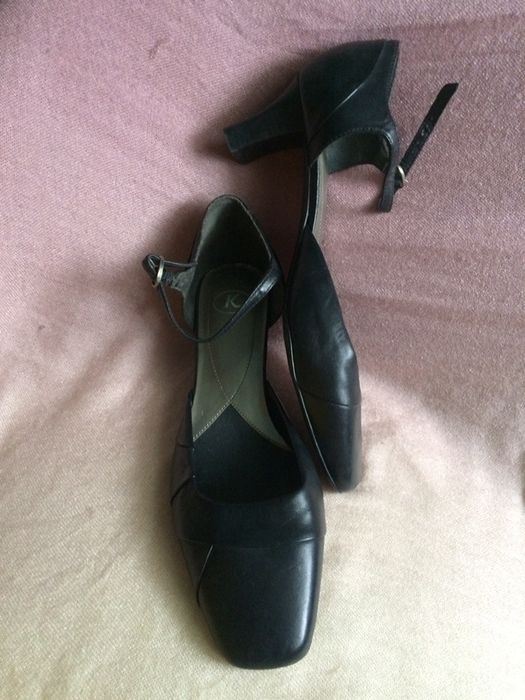 Czółenka, pantofle, buty skórzane j. nowe- K-41/7