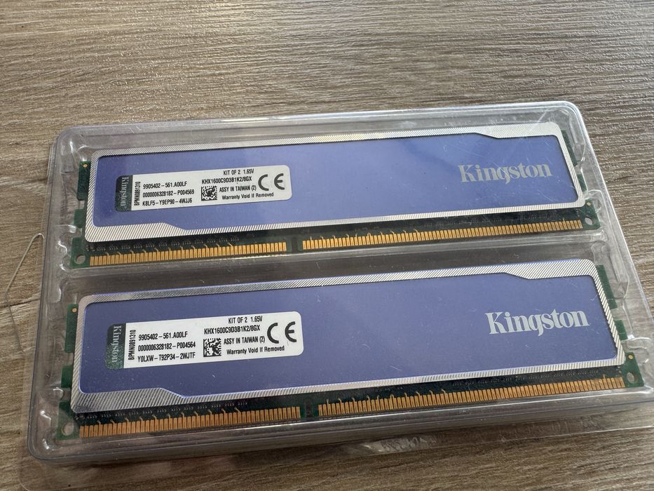 Оперативна пам’ять Kingston HyperX Blu DDR3 — 2 планки