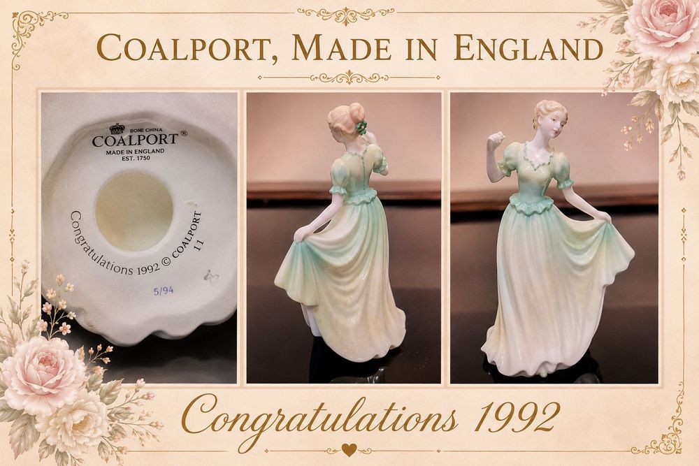 Коллекционные статуэтки COALPORT England • Fine Bone China • John Bromley