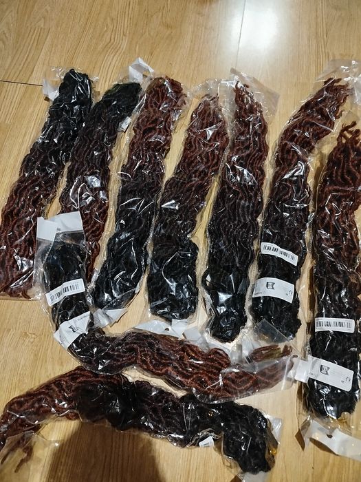 nowe włosy syntetyczne styl gypsy locs