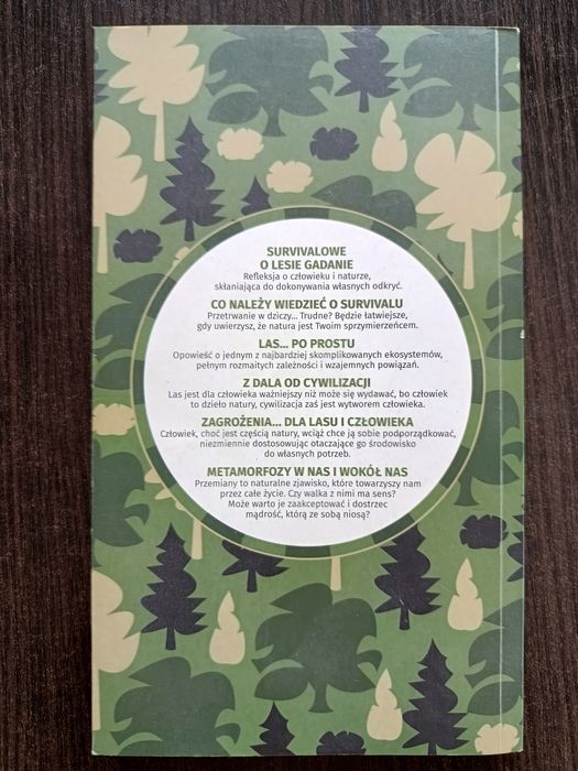 Leśny survival. Lasy państwowe. Sergiusz Borecki