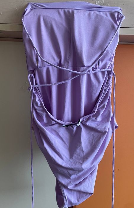 Купальник суцільний,фіолетовий