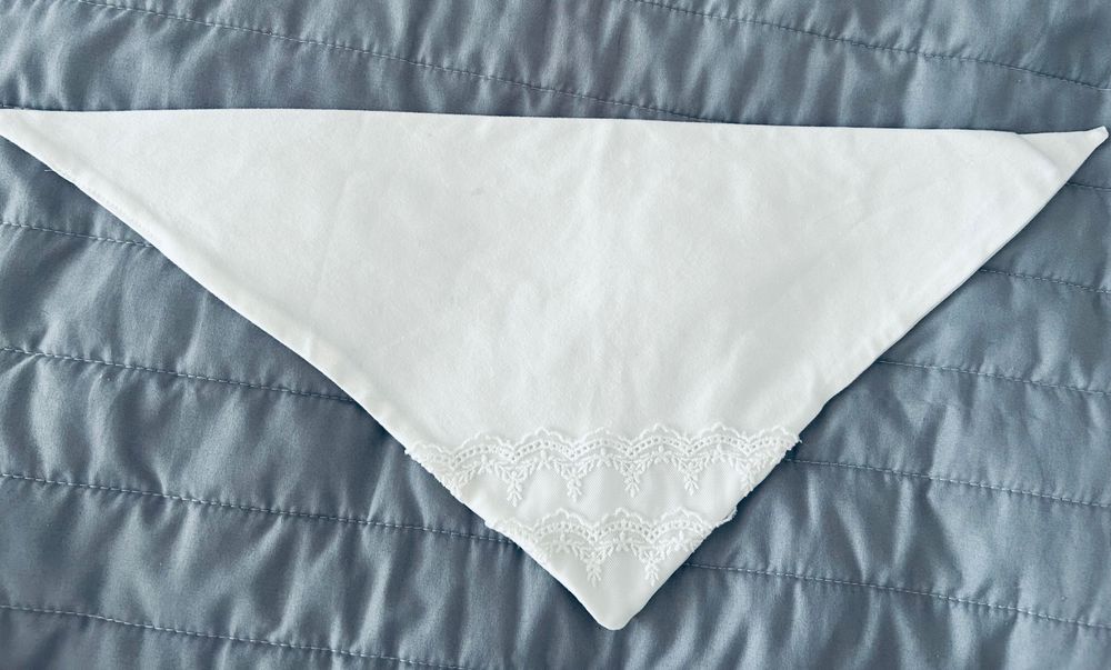 Czapka ecru Anastazja i apaszka - Noeli