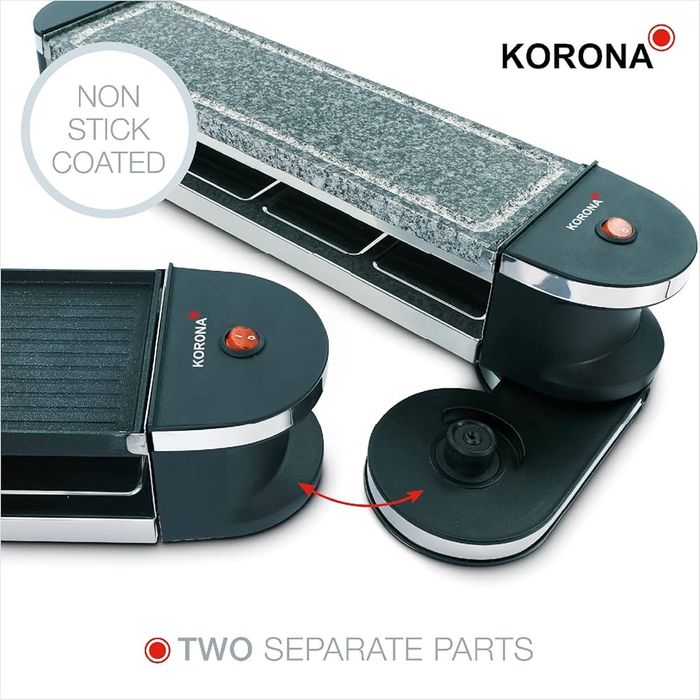 Grill elektryczny 1200W Korona 45071 obrotowa raclette