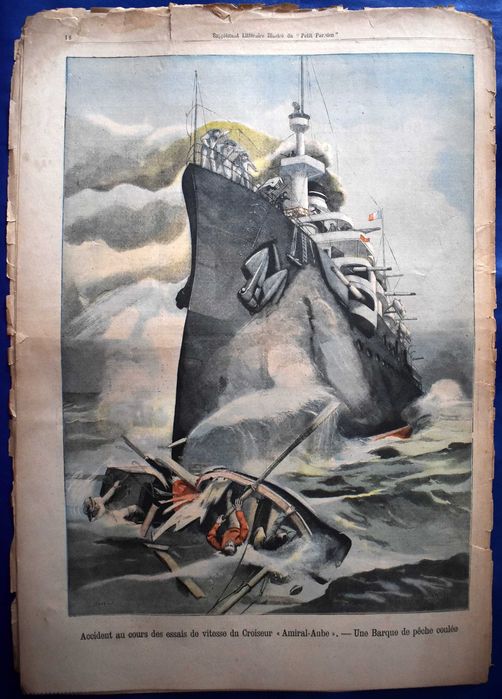 Le petit Parisien  magazyn kolekcjonerski z 1904 /  Maria Curie Skłodowska