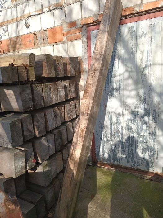 Kantówki (Podkłady) drewniane 120x240