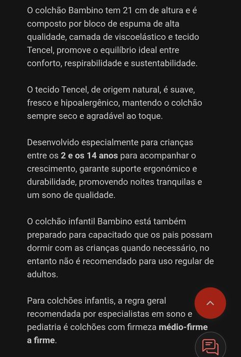 Cama montessori + colchão