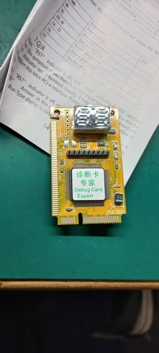 Módulo de diagnóstico para PCI portátil