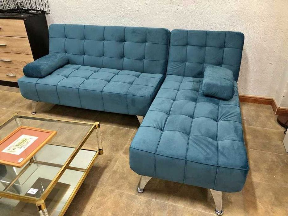 oferta sofa chaisselongue cama entrega grátis