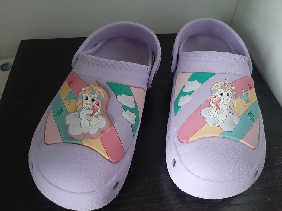 Buty 29 clogsy jednorożec