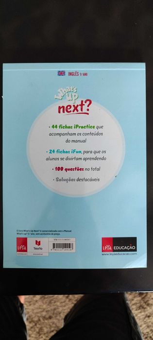 Caderno de exercícios de Inglês do 5º ano - Texto Editora (Leya)