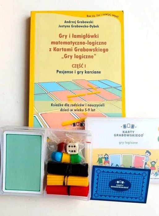 Karty Grabowskiego gry logiczne karty+książka