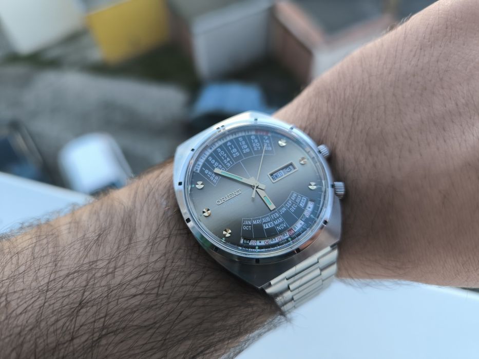 STAN NOWY zegarek orient patelnia cesarski ni seiko tissot citizen