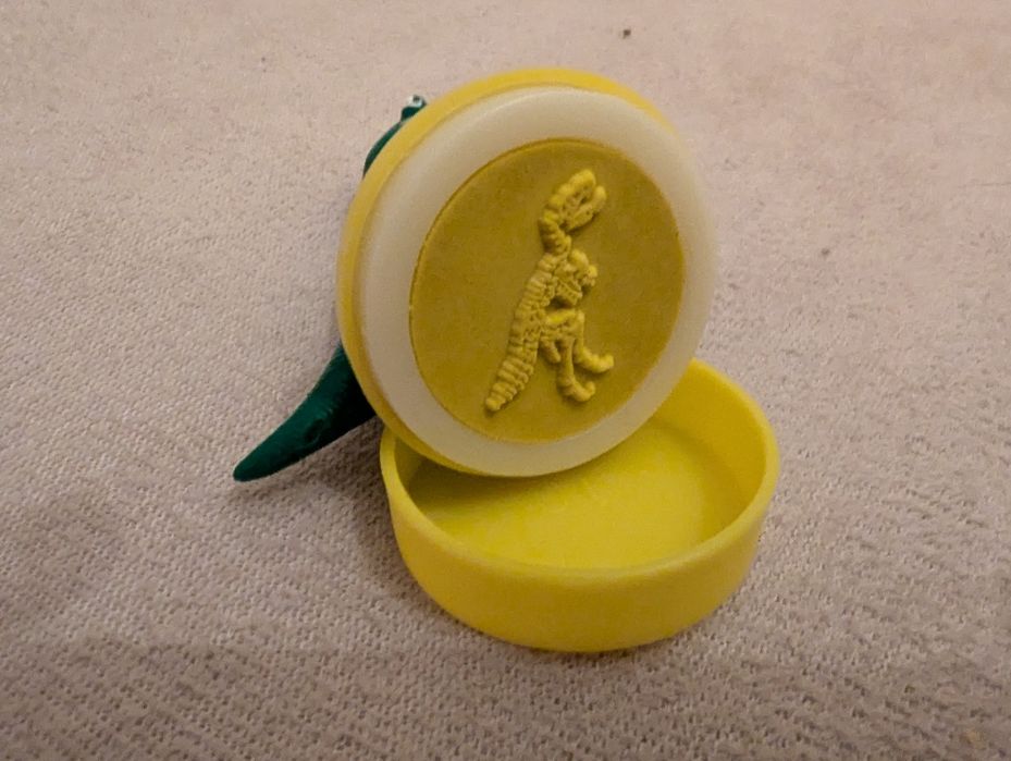 Тиранозавр Tyrek Lidl Lidlozaury динозавр печатка жовта