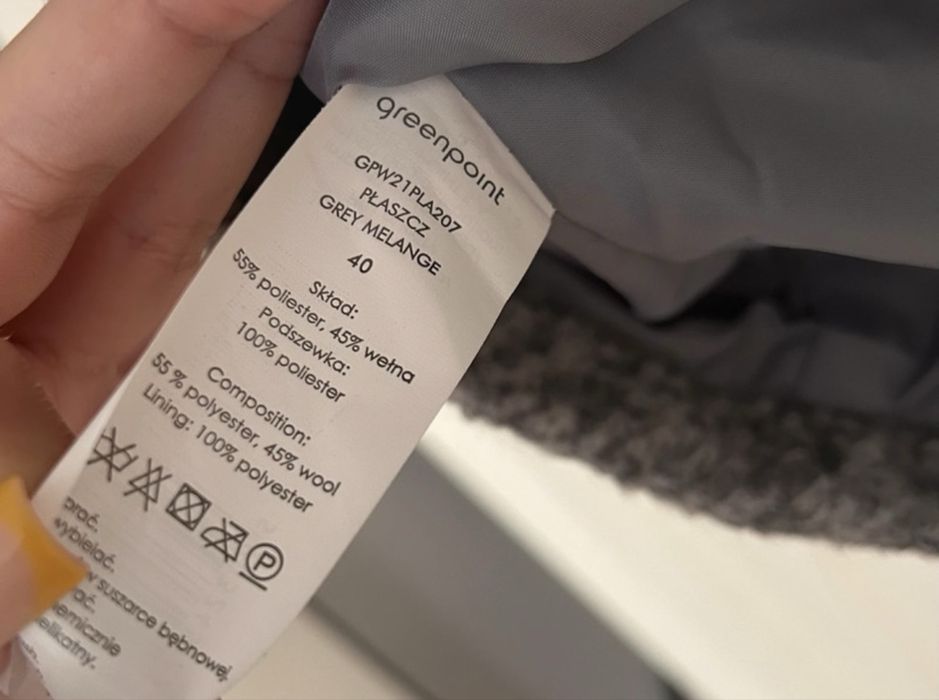 Damski płaszcz greenpoint L