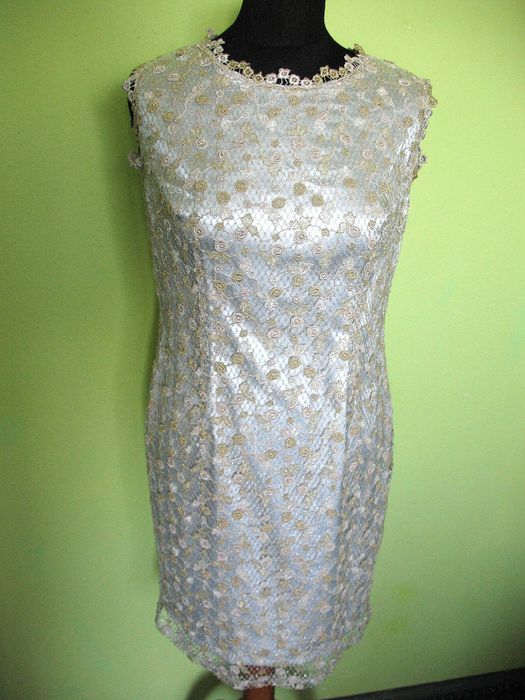Sukienka - Koronka gipiura - 40 LM - biust 94 cm