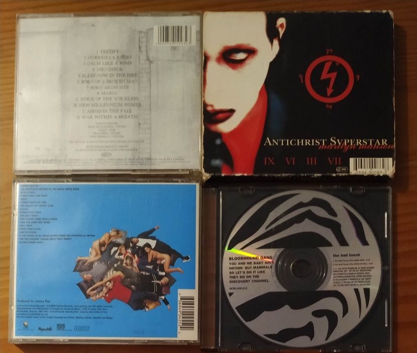 Marilyn Manson, Rage Against The Machine e The Blood hound Gang