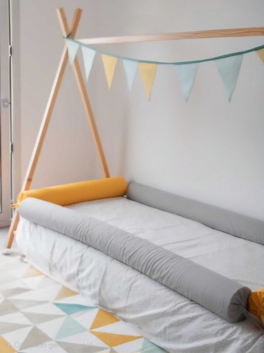 Cama de criança- estilo tenda montessori