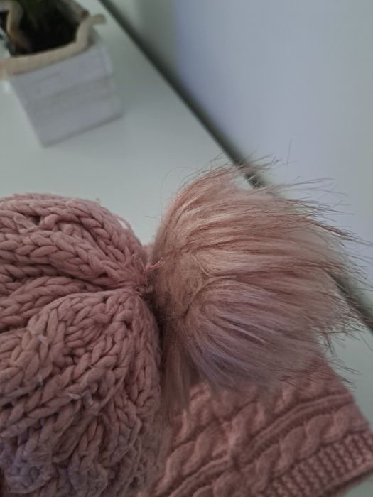 Czapka szalik komplet zimowy H&M 6-8 lat