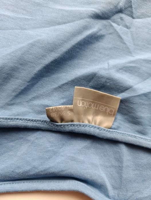 Bluzka na ramiączkach s m niebieska