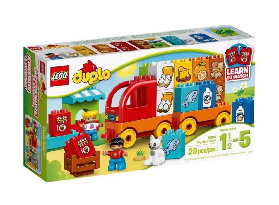 Lego duplo 10818 moja pierwsza ciezarowka