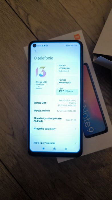 Xiaomi Redmi Note 9 (3/64GB)