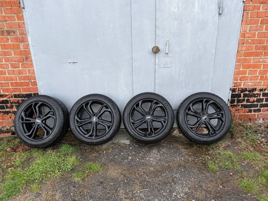 Диски Ауди 5*112 ротор з гарною резиною 17р