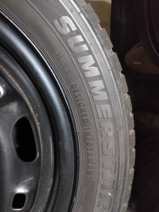 komplet kół stal 14" 5x100 VW