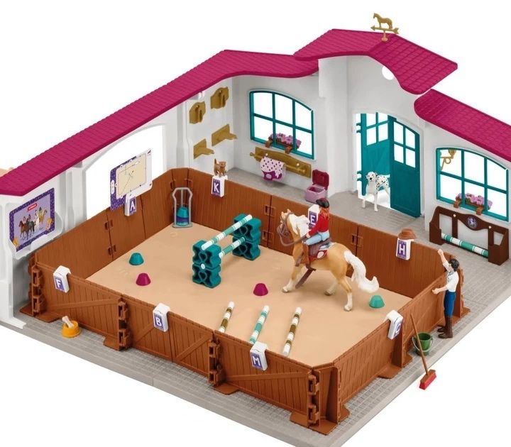 Ігровий набір Schleich Horse Club Арена для верхової їзди 42639