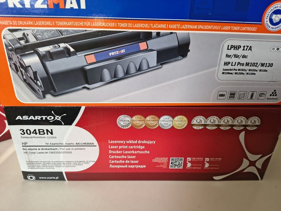 Tonery do drukarek laserowych
