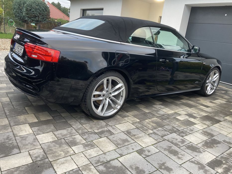 A5 Cabrio 2X sline bezwypadek 2.0 TDI