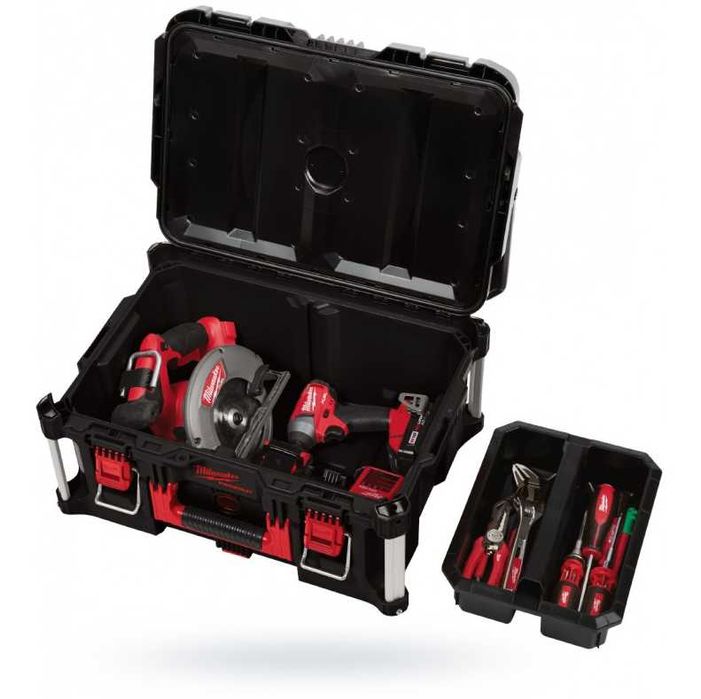 Набір ящиків для інструментів MILWAUKEE PACKOUT  / комплект ящиків
