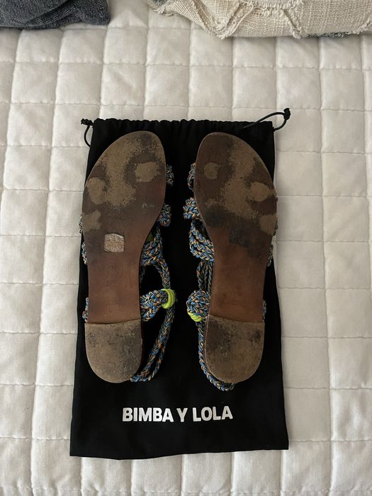 Sandalias da Bimba Y Lola, nº38 ( 25,5cm), usadas
