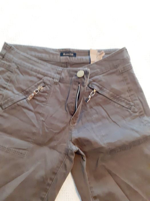 Calças caqui massimo dutti