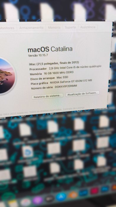 Apple IMAC 21,5 2012