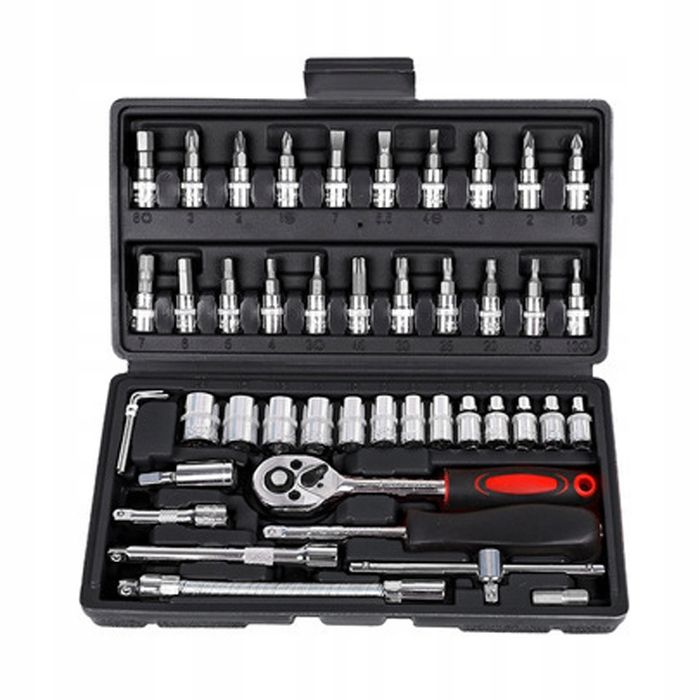 Zestaw Kluczy Nasadowych Klucze Nasadowe 46 Torx