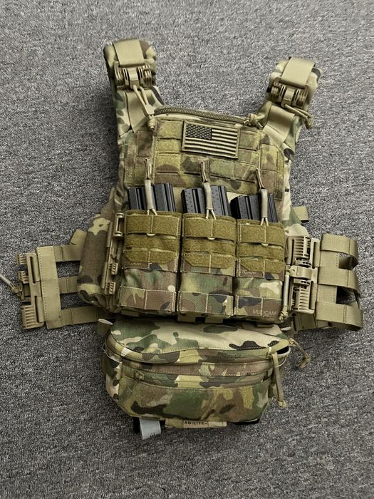 Підсумок (напашник) Agilite Six Pack Hanger Pouch Multicam
