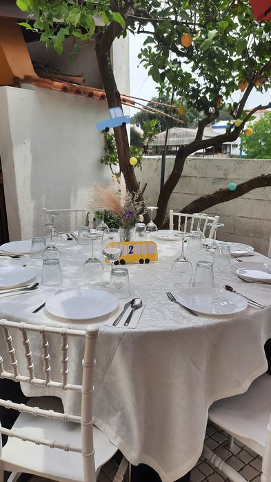 Aluguer de loiça, copos e talheres para eventos