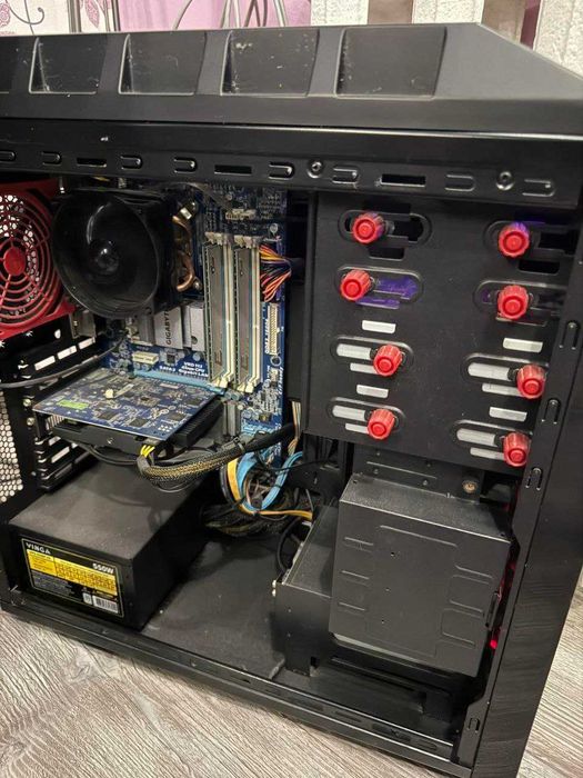 Материнка Gigabyte P43 s775 + Core 2 Duo + 4gb РОБОЧЕ